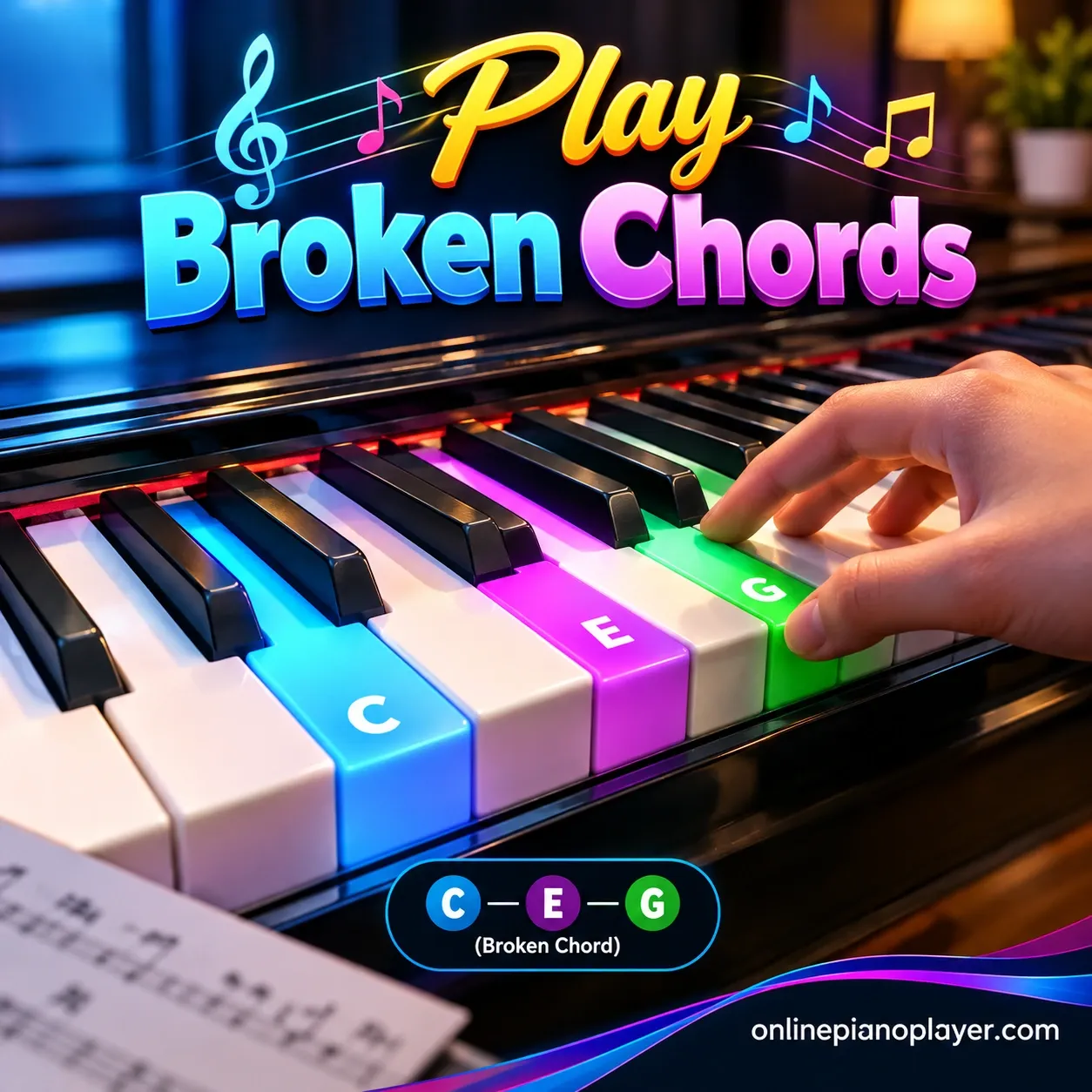 How to Play Broken Chords
