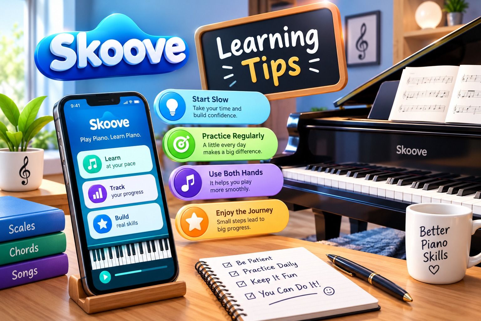 Who Can Learn With Skoove app?